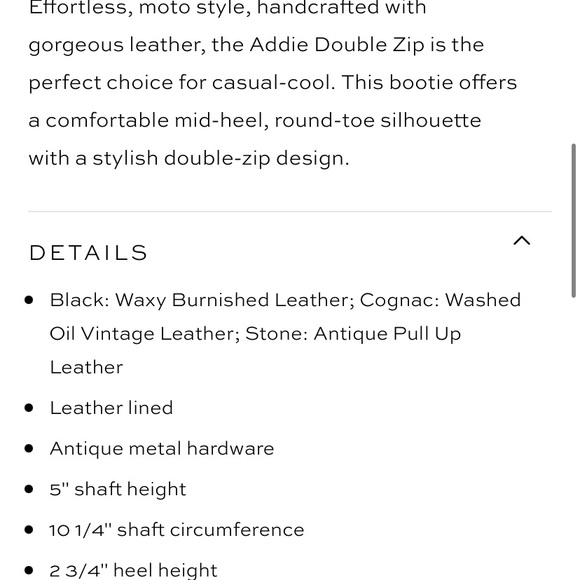 Excellent condition! Frye double zip bootie - Picture 8 of 8